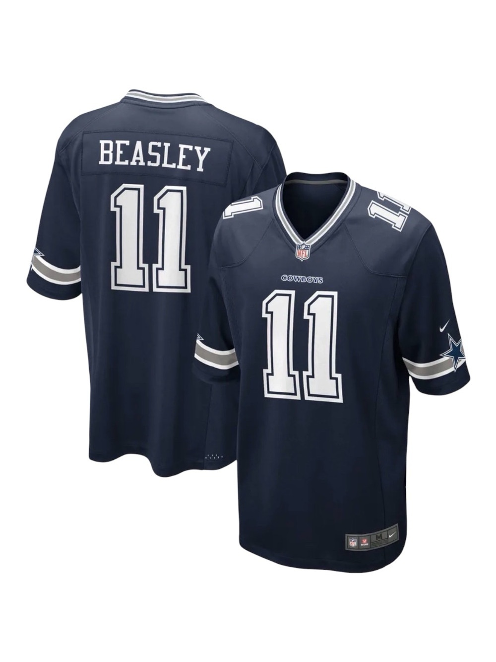 Nike Cole Beasley Navy Dallas Cowboys Game Jersey Size Small